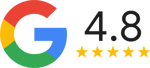 Google 4.8 Review Badge